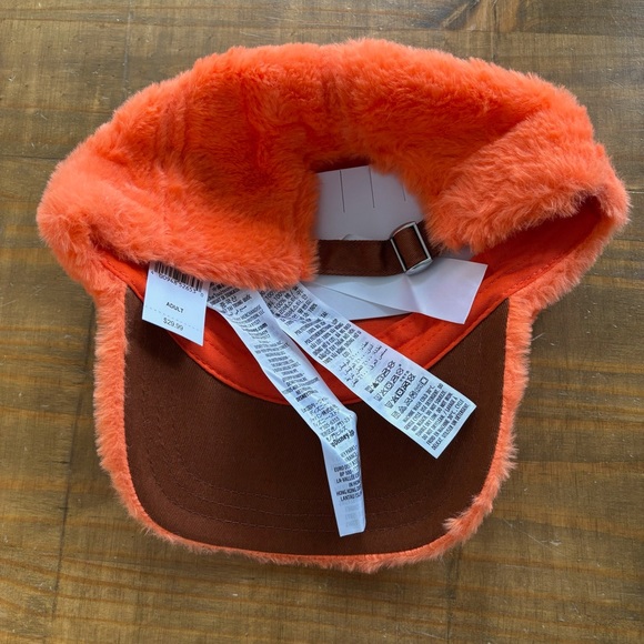 Disney Parks Pixar Turning Red Panda Fuzzy Baseball Cap Hat-Adult One Size-NWT - Picture 5 of 8